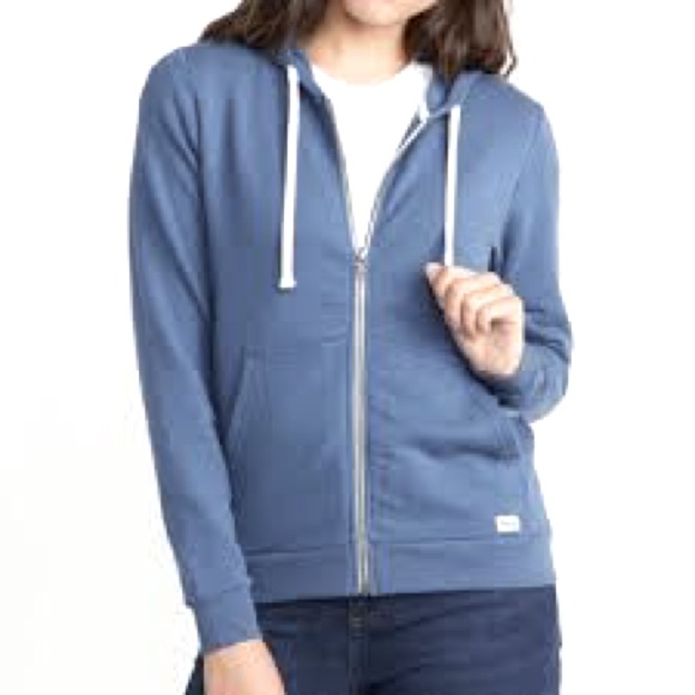 Marine Layer Blue Hoodie Sweatshirt